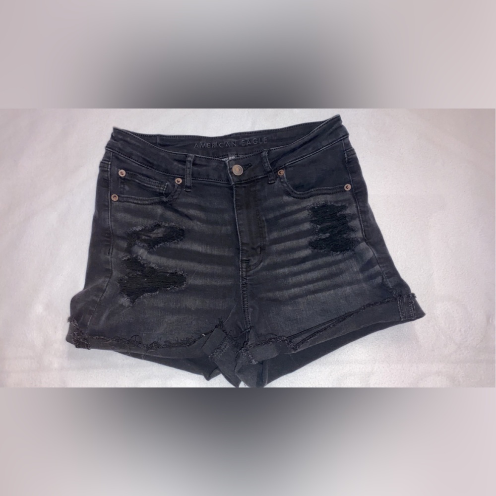 American eagle jean shorts women